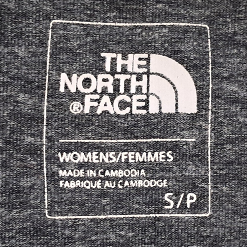 The North Face Womens Heather Gray Cropped Athletic Leggings Size S - Picture 5 of 6